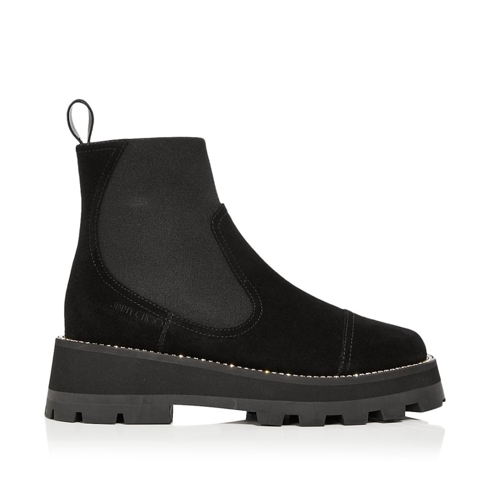 Jimmy Choo Clayton Seude Bootie